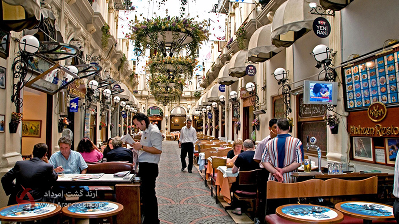 رستورانهای خیابان استقلال