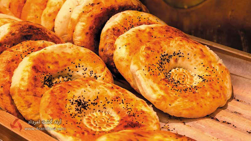 نان مخصوص تاجیکستان