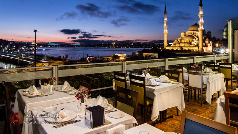 زیباترین رستوران‌های استانبول