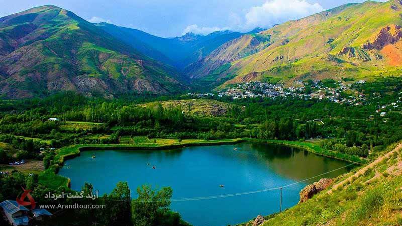دریاچه أوان از مقاصد زیبای طبیعت گردی در ایران