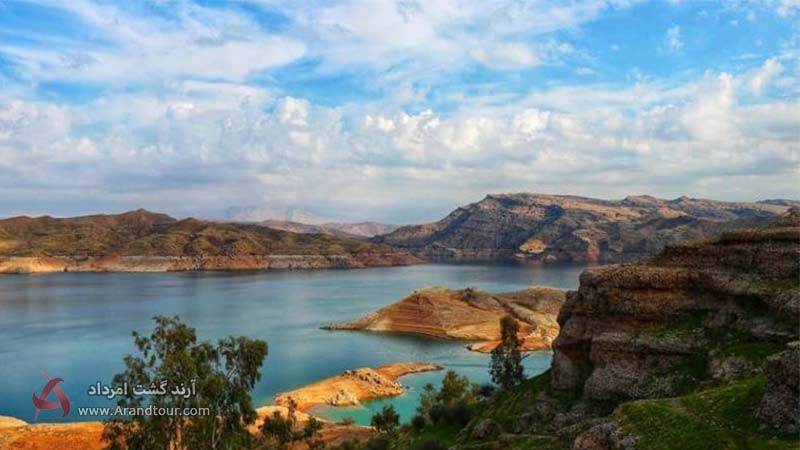 دریاچه شهیون از جاهای دیدنی دزفول