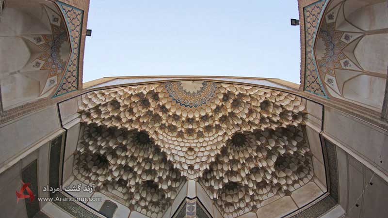مسجد صفوی میرعماد از جاهای دیدنی کاشان