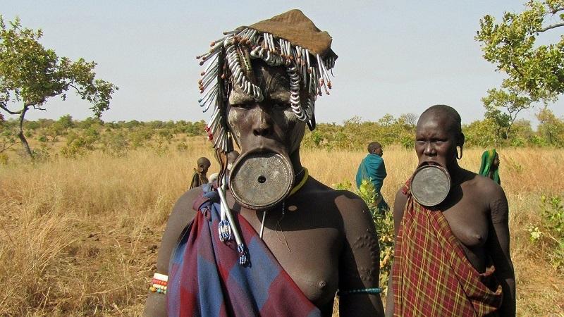 قبیله مورسی اتیوپی
