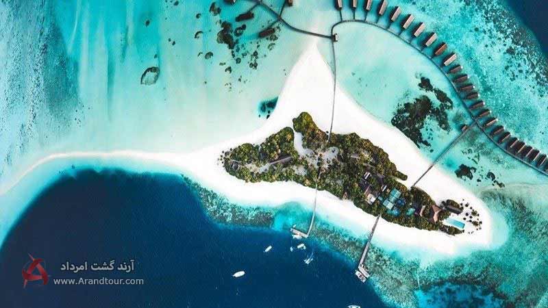 جزیره کومو کوکوآ از جاهای دیدنی مالدیو