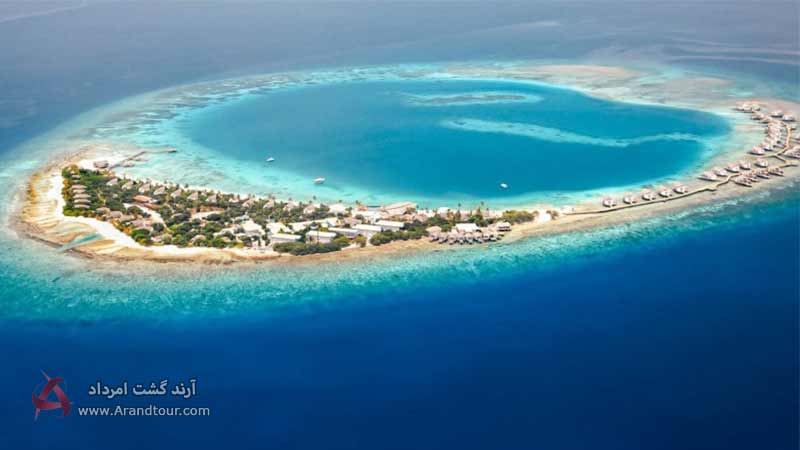 صخره بنانا از جاهای دیدنی مالدیو