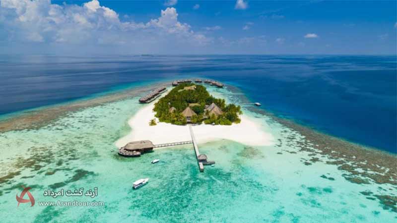 جزیره میریهی از جاهای دیدنی مالدیو