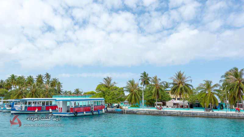 جزیره هیمافوشی از جاهای دیدنی مالدیو