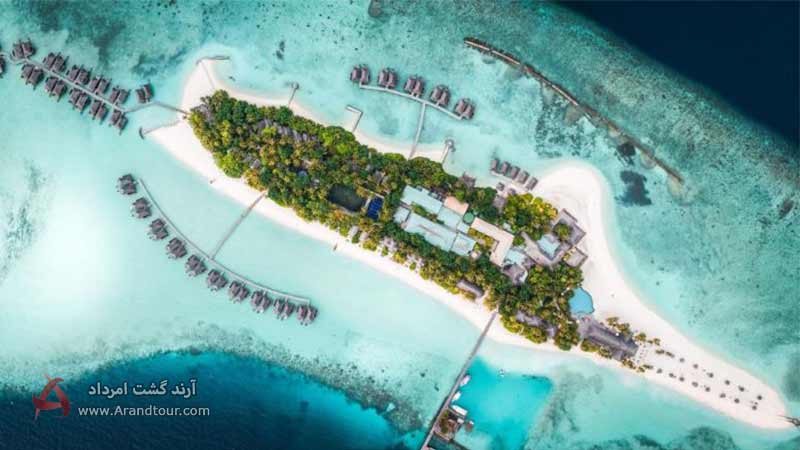 جزیره ولینگادو از جاهای دیدنی مالدیو