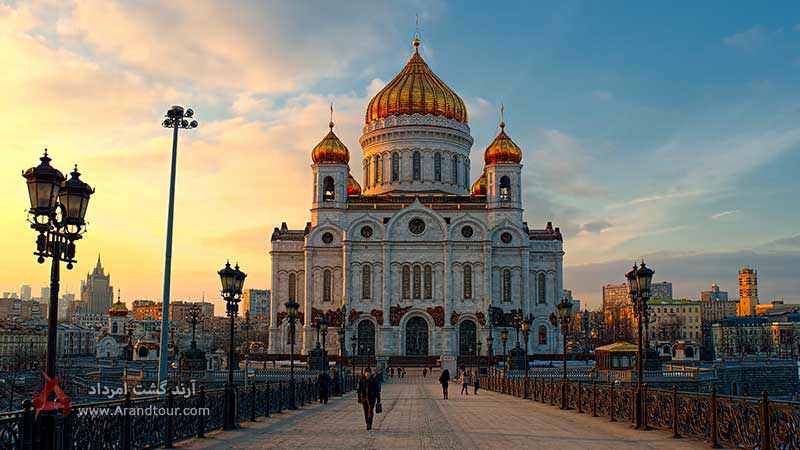 کلیسای جامع عیسی نجات‌دهنده از جاهای دیدنی مسکو
