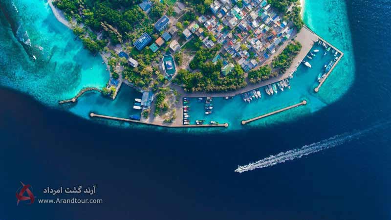 موقعیت جغرافیایی مالدیو