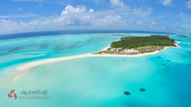 جزیره خورشید از جاهای دیدنی مالدیو