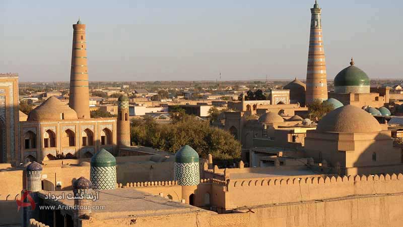 ایچان قلعه از جاهای دیدنی ازبکستان