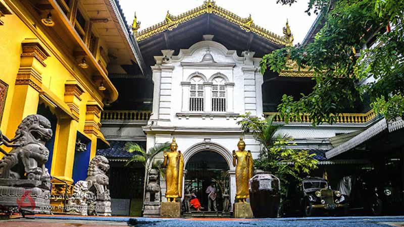 معبد گانگارامایا از جاهای دیدنی کلمبو سریلانکا