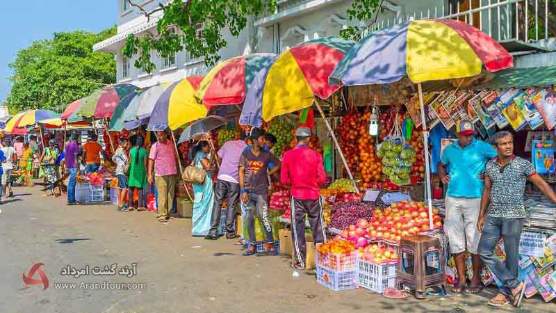 بازار پتاه از جاهای دیدنی کلمبو سریلانکا