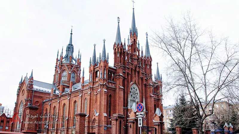 کلیسای کاتولیک مریم مقدس از جاهای دیدنی روسیه