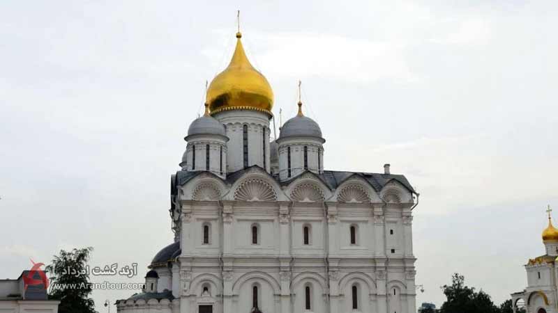 کلیسای فرشته مقرب در مسکو از جاهای دیدنی روسیه