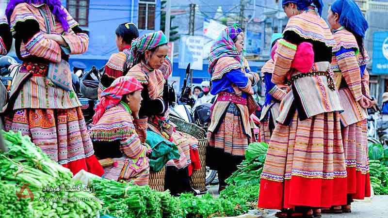 بازار دونگ ون از جاهای دیدنی ویتنام