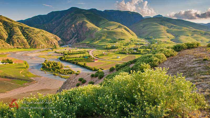 دره فرغانه از طبیعت دل‌انگیز ازبکستان