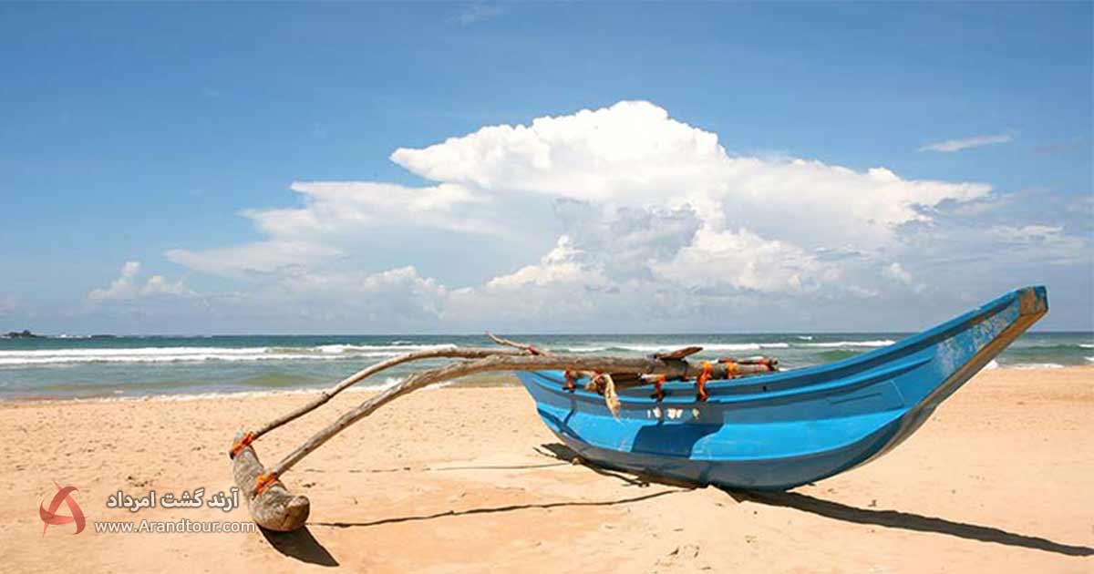 ساحل بنتوتا از جاهای دیدنی سریلانکا