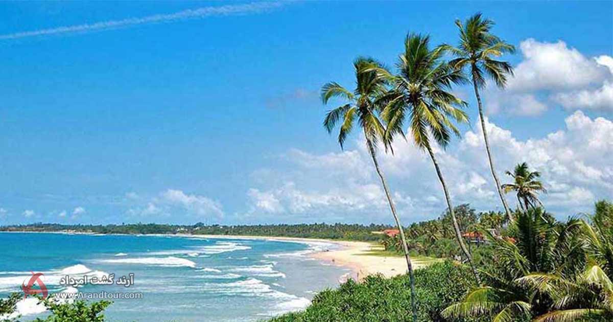 ساحل ونتورا از جاهای دیدنی سریلانکا