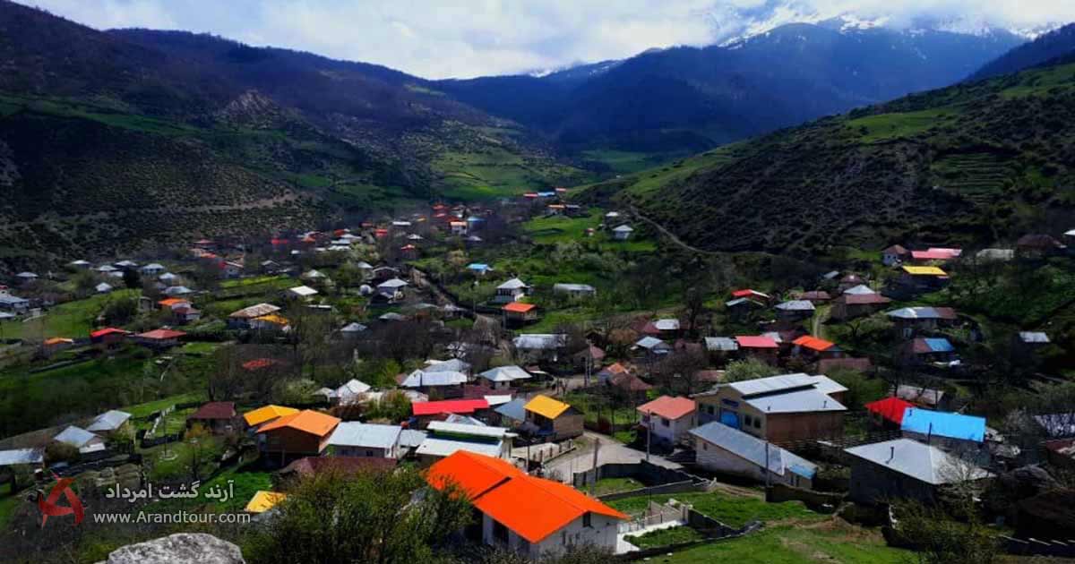 روستای برنت در استان مازندران