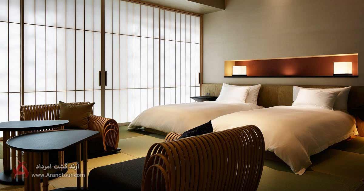 هوشینویا یکی از لوکس‌ترین هتل های سبک سنتی توکیو