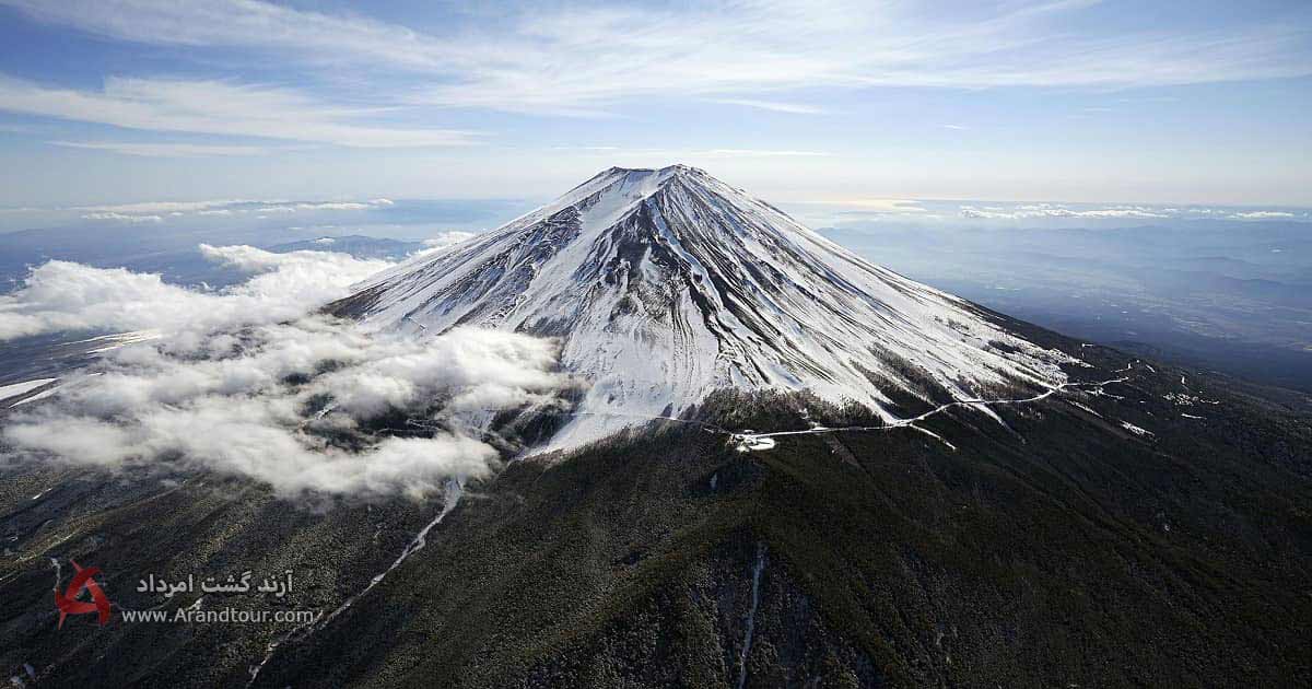 بررسی جغرافیای کوه فوجی و اثر آن بر محیط اطراف