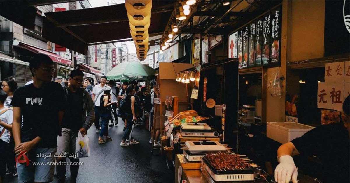 بازار تسوکیجی از جاهای دیدنی توکیو