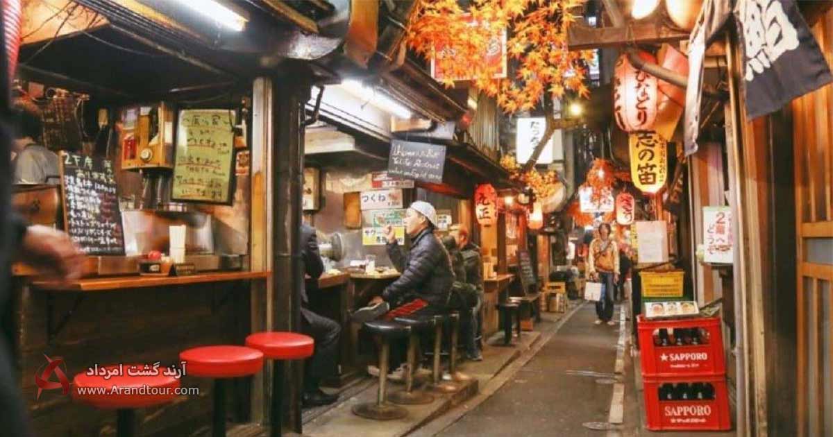 شینجوکو گولدن گای از جاهای دیدنی توکیو