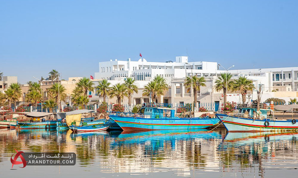 شهر ساحلی حمامات تونس