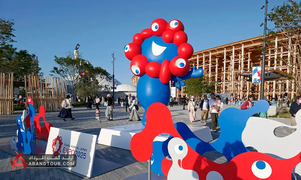 نماد میاکو-میاکو در اکسپو 2025 ژاپن