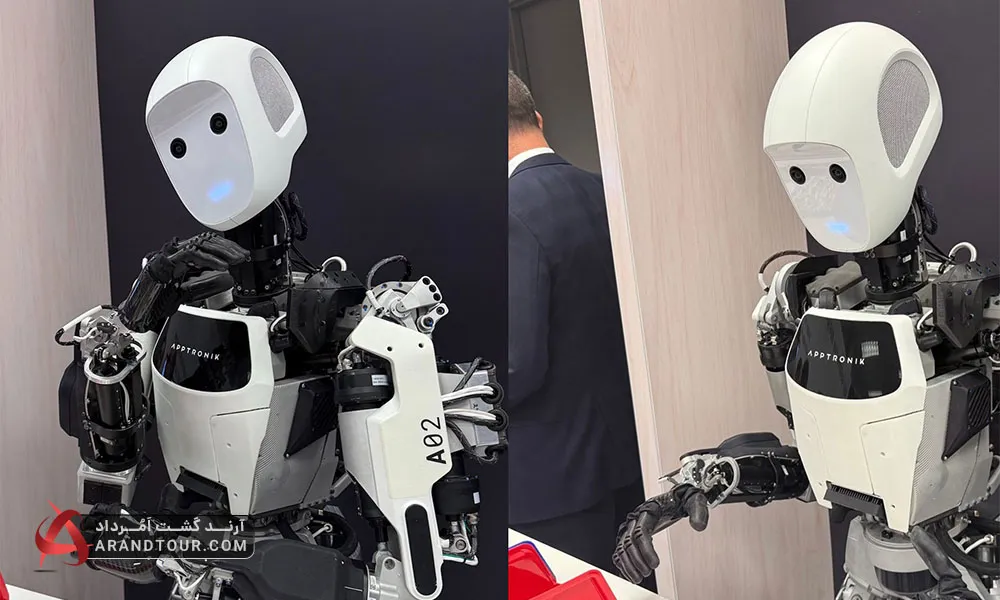 ربات انسان نما در اکسپو ژاپن