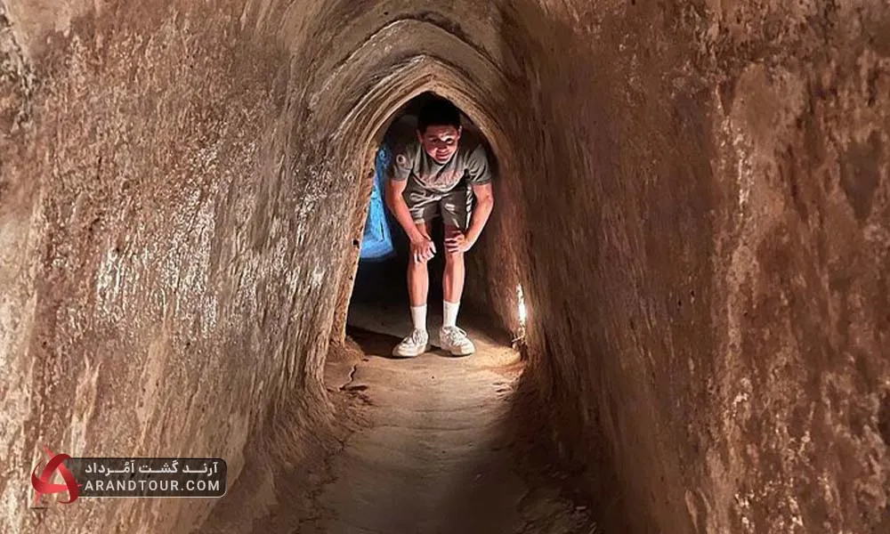 بازدید از تونل‌های کوچی درتور ویتنام آرند تور