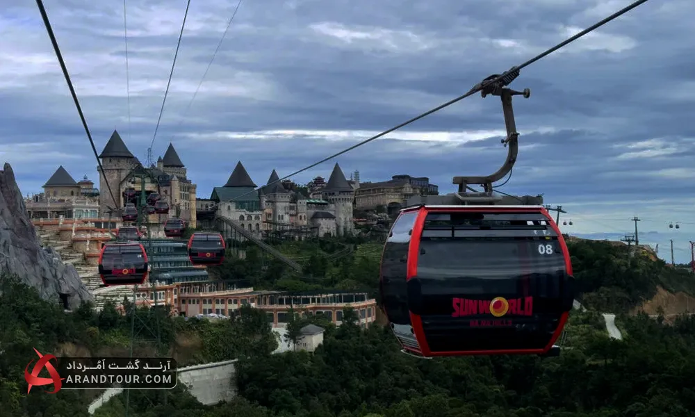 تله کابین سویسی در باناهیلز ویتنام