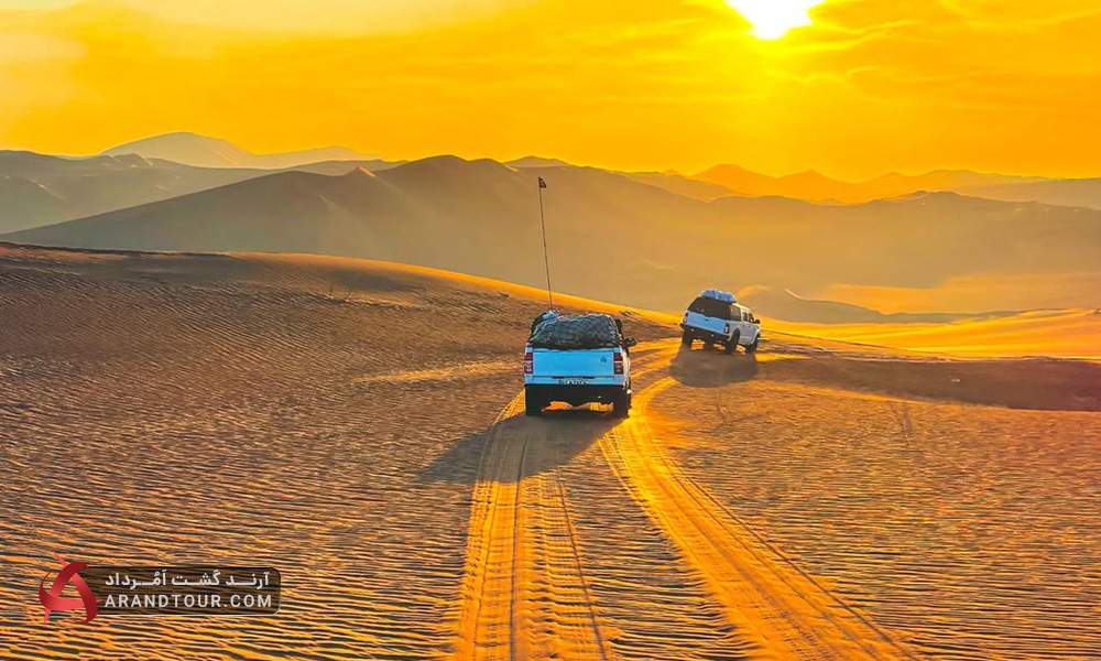 آفرود در تور کویر لوت آرند تور
