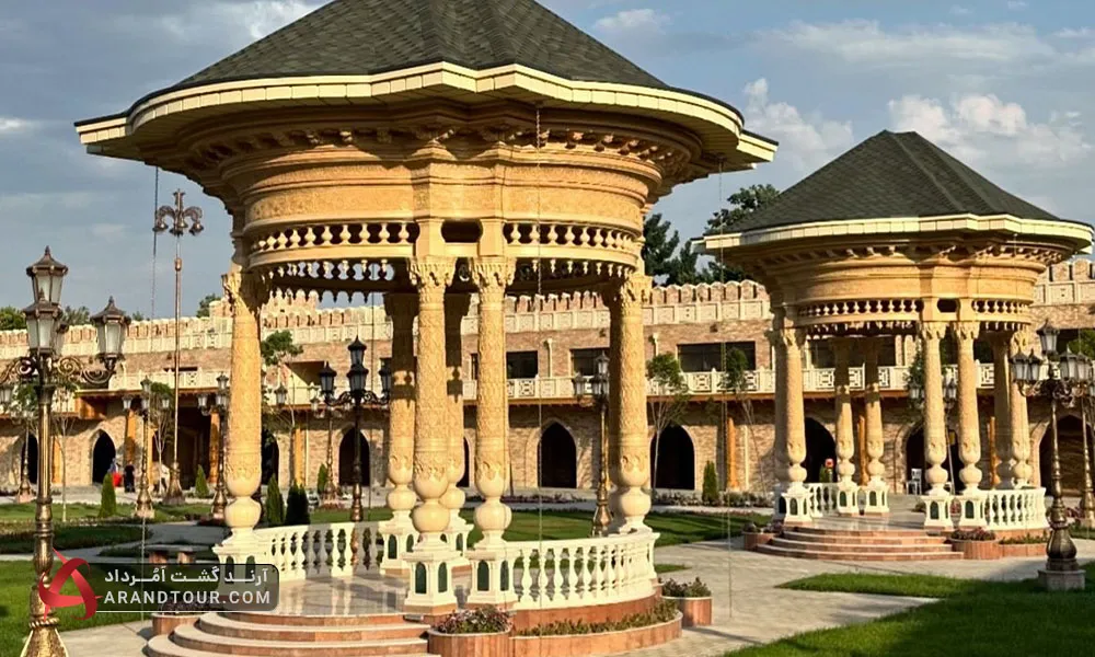 محوطه موزه تاریخی سغد در خجند تاجیکستان