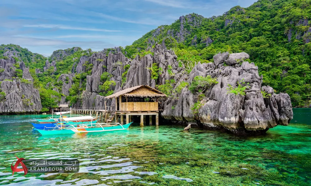 جزیره‌ی پالاوان (Palawan) در فیلیپین