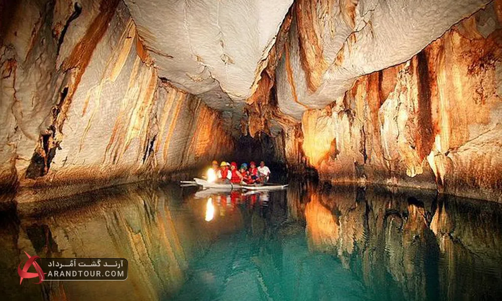 رودخانه‌ی زیرزمینی Puerto Princesa در فیلیپین