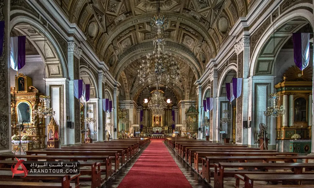 کلیسای تاریخی San Agustin در مانیل فیلیپین