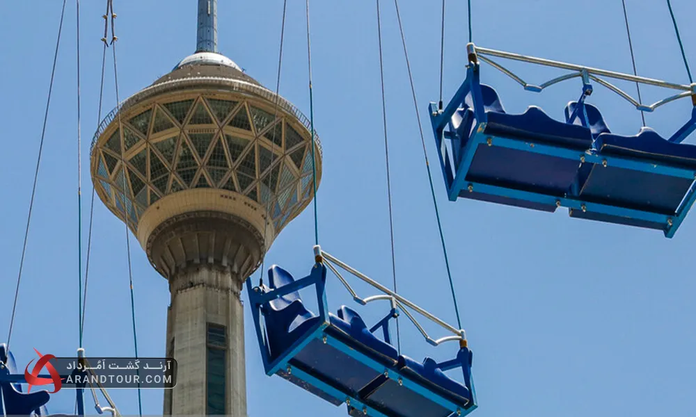 تاب اسکای شهربازی برج میلاد تهران