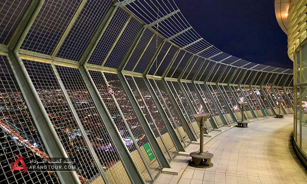 سکوی دید باز برج میلاد تهران