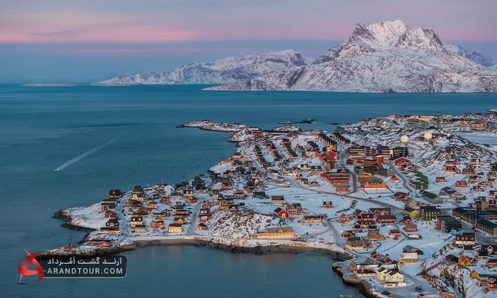 گرینلند بزرگ ترین جزیره جهان