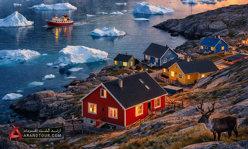 گرینلند کجاست؟