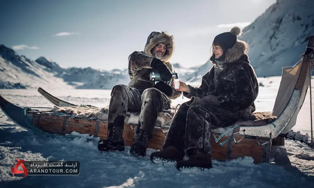 زندگی در میان کوه های یخی در گرینلند