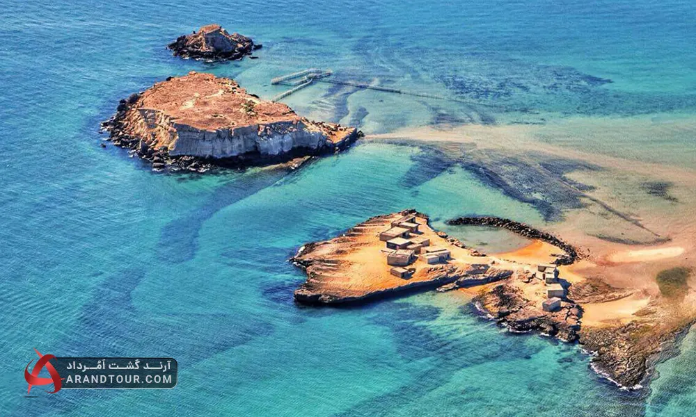 جزیره ناز در جنوب ایران