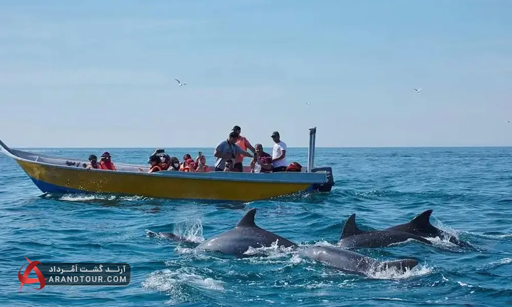 قایق سواری در جزیره هنگام