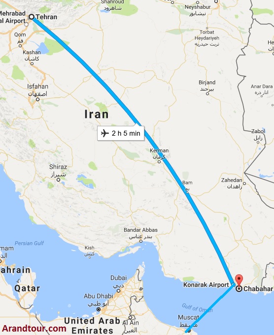 عمان مسقط تابستان 1401 نقشه